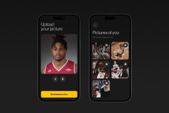Face-matching web application